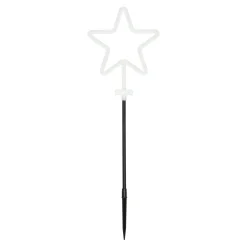 O'malley Kerstdecoratie<Kerstverlichting ster neon 3st. LED-ww