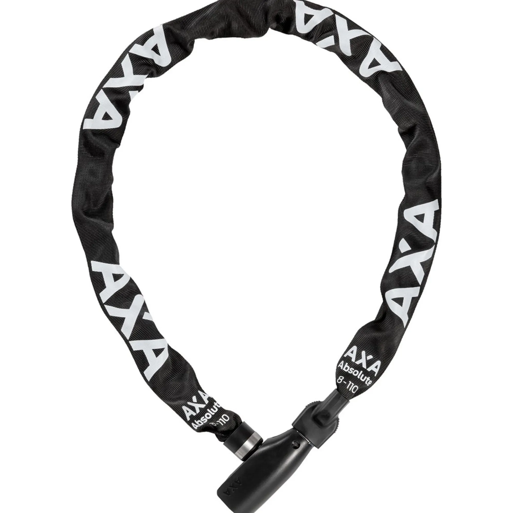 AXA Fietsspullen<Kettingslot Absolute 8 mm 110 cm