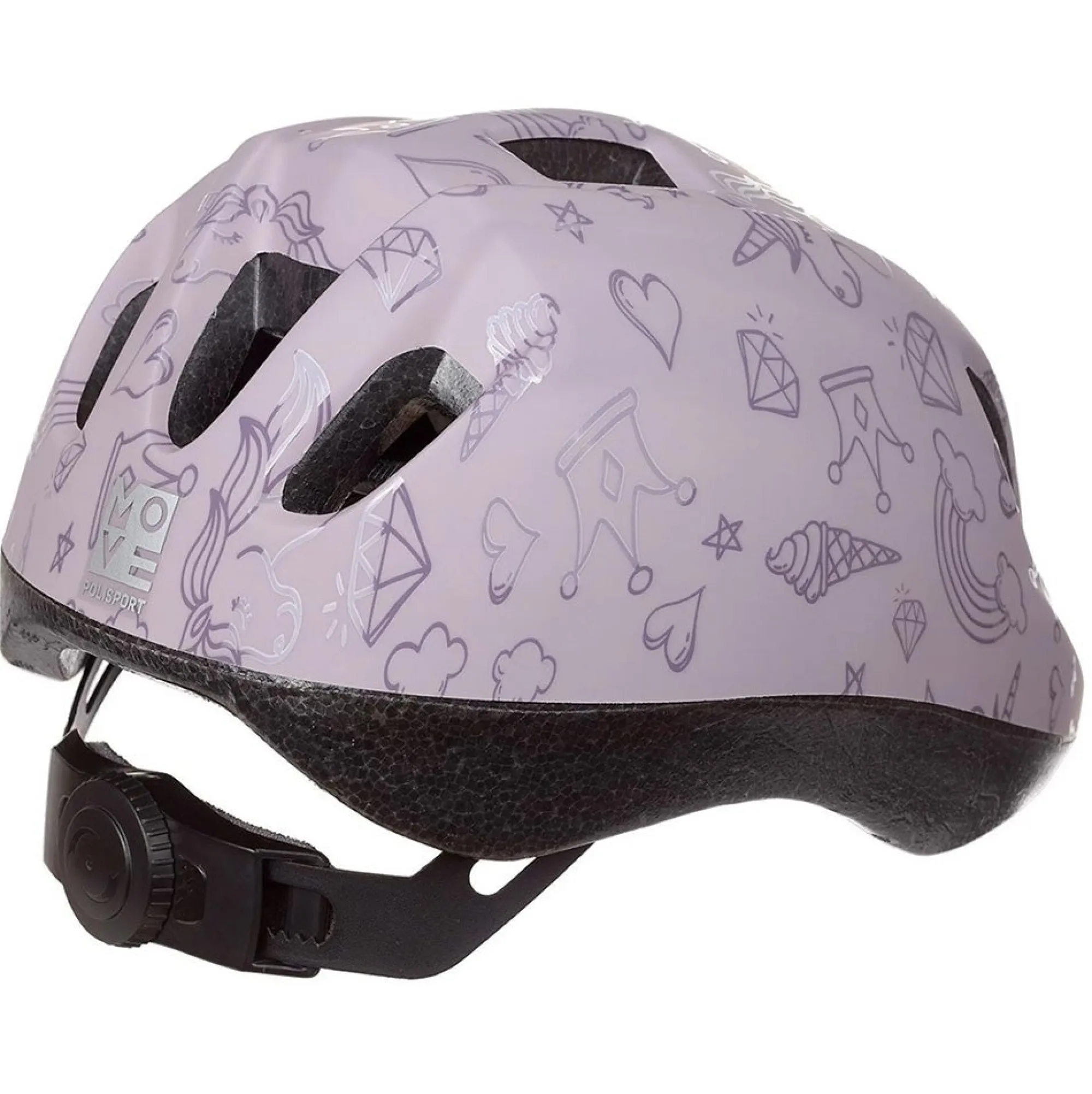 Polisport Fietsspullen<Kinderhelm Fantasy