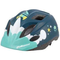 Polisport Fietsspullen<Kinderhelm spaceship