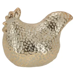Van Cranenbroek Pasen|Woondecoratie<Kip 16cm goud