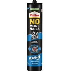Pattex Verfspullen<Kit No More Nails Flex beige 390g