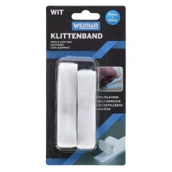 Westham Handgereedschap<Klittenband plak 20x1000mm wit