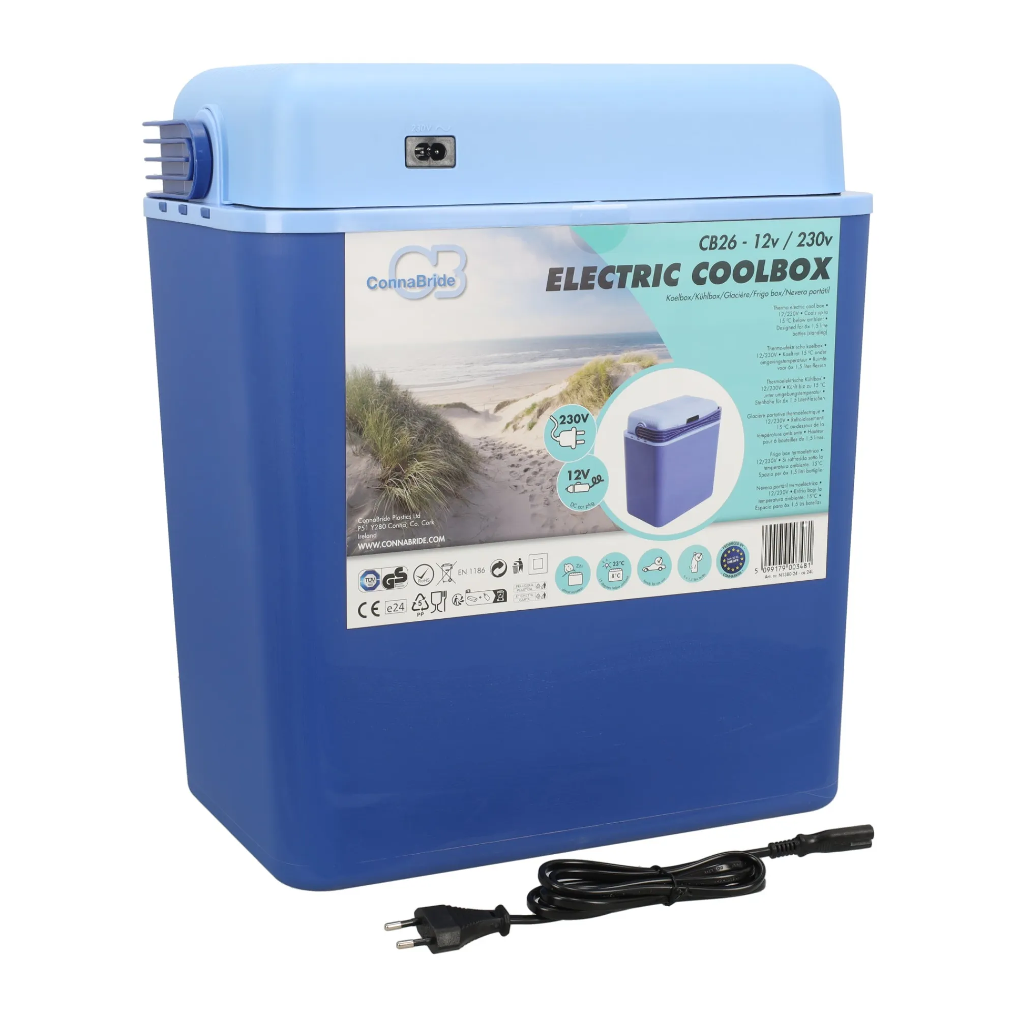 Connabride Koelboxen<Koelbox 24L 12V-230V