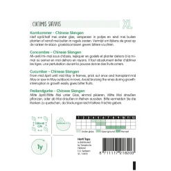 Horti Tops Moestuin<Komkommers chinese slangen