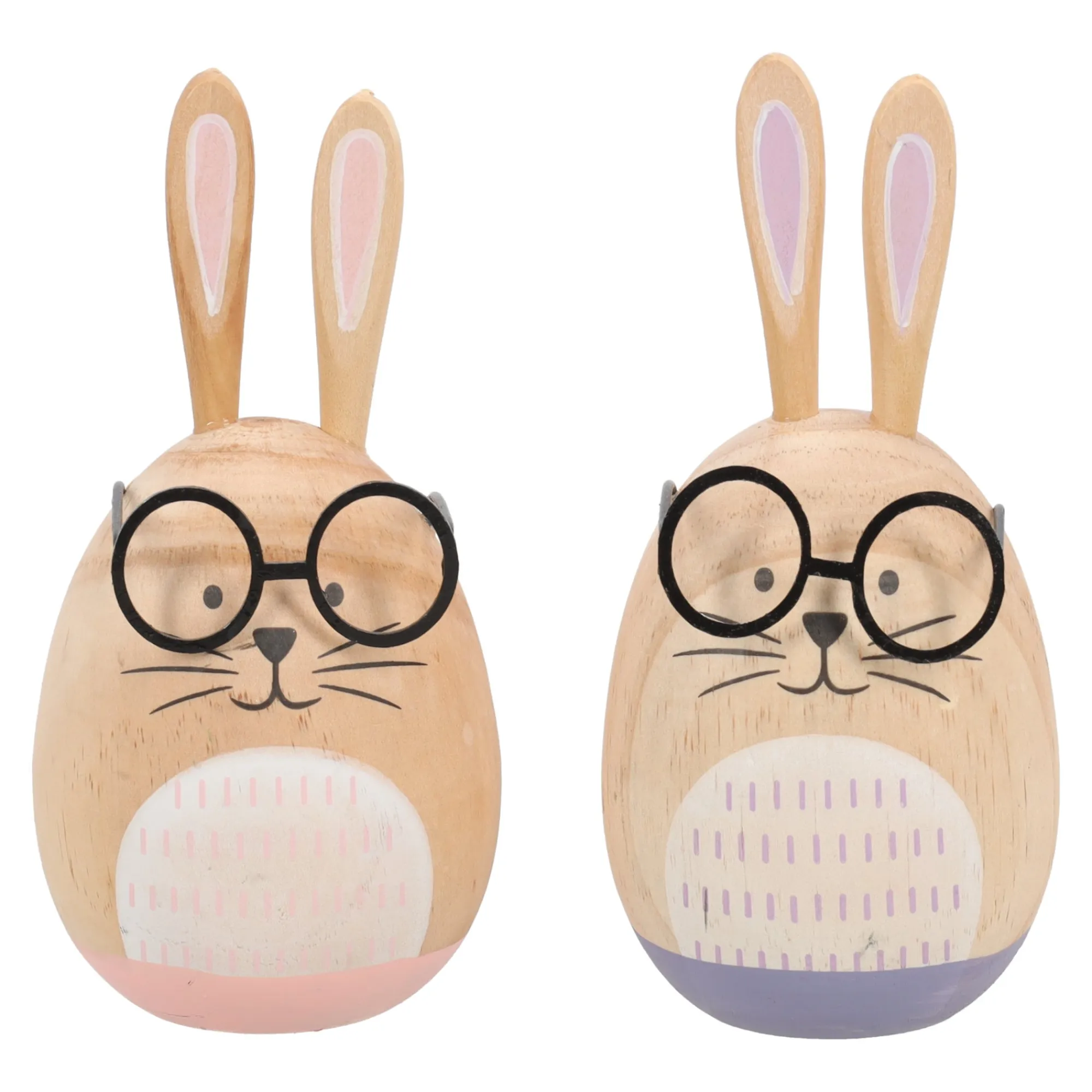 Natural Collections Pasen<Konijn hout 14cm