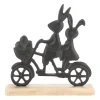 O'malley Pasen<Konijn op fiets 21x20cm