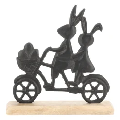 O'malley Pasen<Konijn op fiets 21x20cm