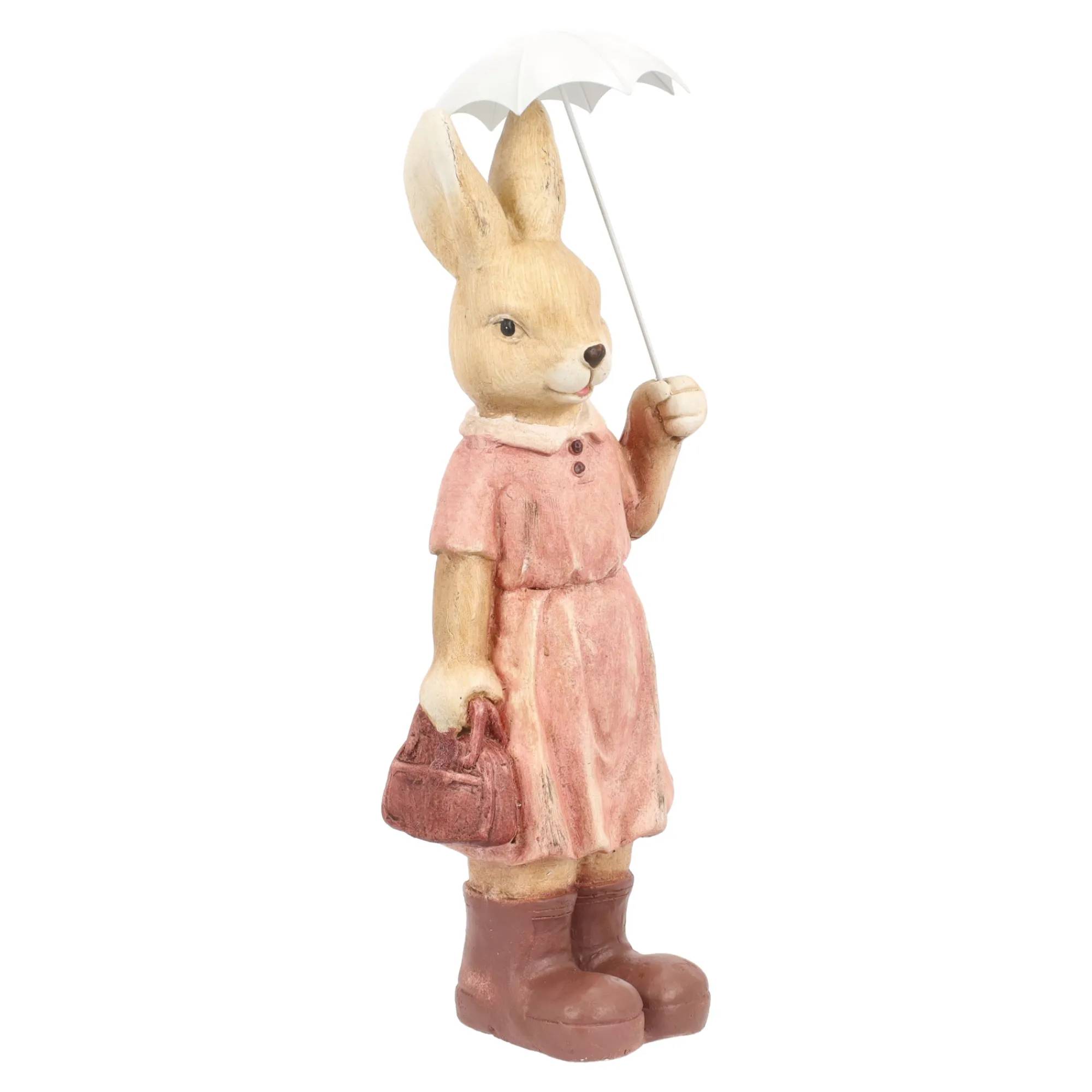 Van Cranenbroek Pasen<Konijn staand paraplu roze 50cm