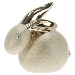 Van Cranenbroek Pasen<Konijn zittend goud 13cm
