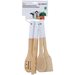 Alpina Koken & Tafelen<Kookgerei bamboe 5-delig