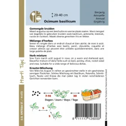 Horti Tops Moestuin<Kruidenmix zaad