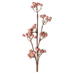 Natural Collections Kunstplanten En Kunstbloemen<Kunsttak met bessen 50 x 30 x 5 cm zalm