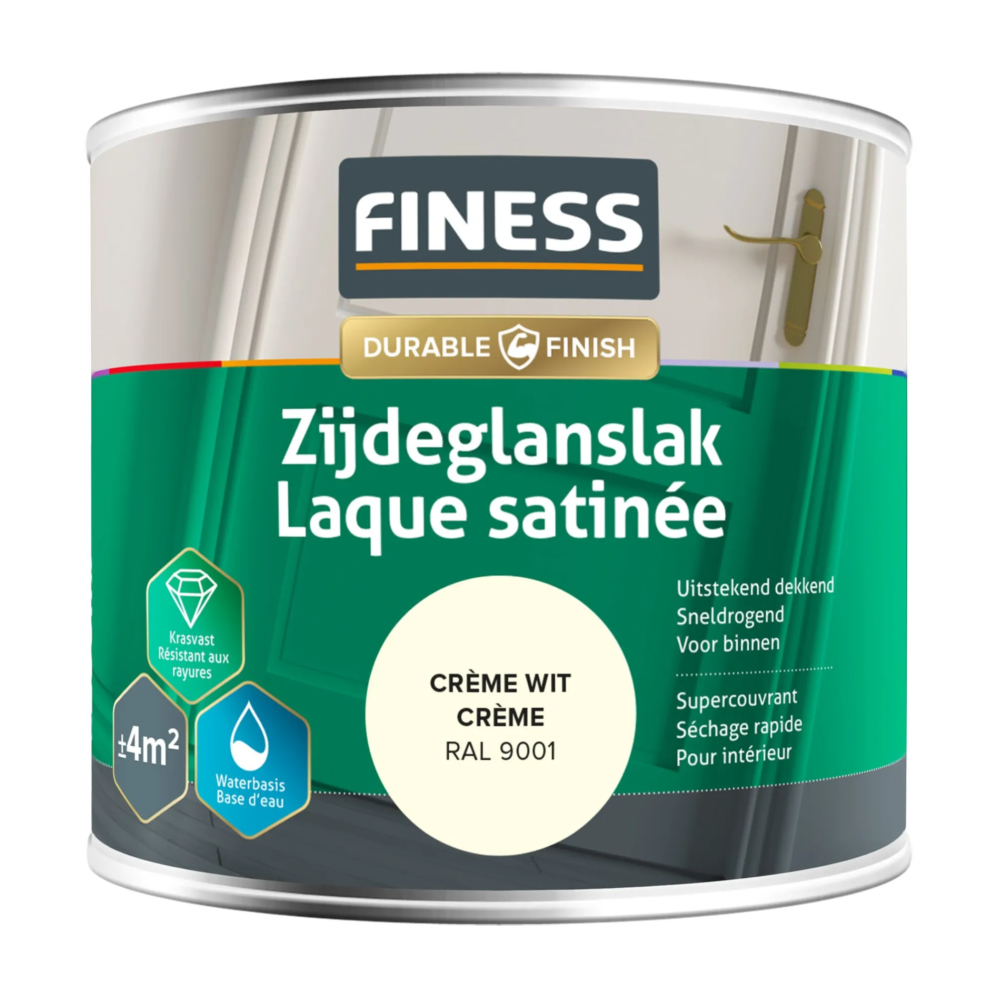 Finess Lakken<Lak waterb ZG c.wit 14204 250ml