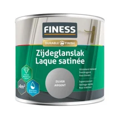 Finess Lakken<Lak waterb ZG zilver 1405 250ml