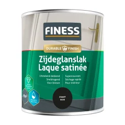 Finess Lakken<Lak waterb ZG zwart 1428 750ml
