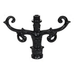 Diamant Buitenverlichting|Buitenverlichting<Lamp kroon Katwijk 1 lamps Zwart