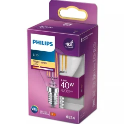 Philips Binnenverlichting<Lamp LED bol helder 40W E14