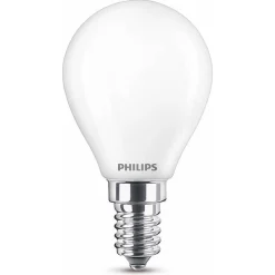 Philips Binnenverlichting<Lamp LED bol mat dimbaar 40W E14