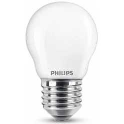 Philips Binnenverlichting<Lamp LED bol mat 60W E27