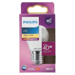 Philips Bouwlampen<Lamp LED bol mat 40W E27