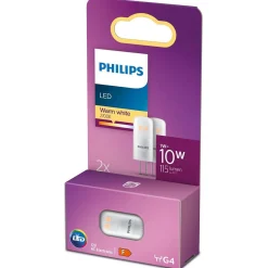 Philips Binnenverlichting<Lamp LED capsule 10W G4 12V 2st.