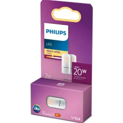 Philips Binnenverlichting<Lamp LED capsule 20W G4 12V 2st.