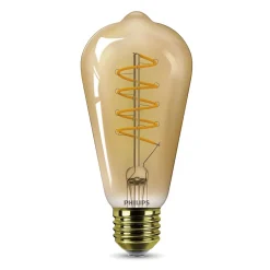 Philips Binnenverlichting<Lamp LED Edison met spiraal dimbaar Vintage 25W E27