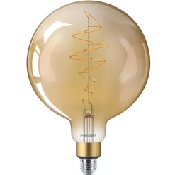 Philips Binnenverlichting<Lamp LED globe met spiraal dimbaar Vintage 40W E27