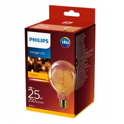 Philips Binnenverlichting<Lamp LED globe met spiraal Vintage 25W E27