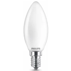 Philips Binnenverlichting<Lamp LED kaars mat 60W E14