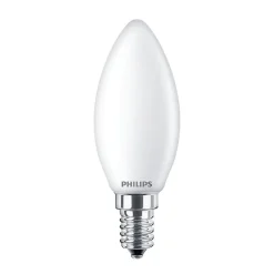 Philips Binnenverlichting<Lamp LED kaars mat 60W E14
