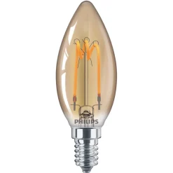 Philips Binnenverlichting<Lamp LED kaars Vintage 14W E14