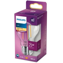 Philips Binnenverlichting<Lamp LED peer clear deco 25W E27