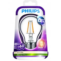 Philips Binnenverlichting<Lamp LED peer deco 60W E27