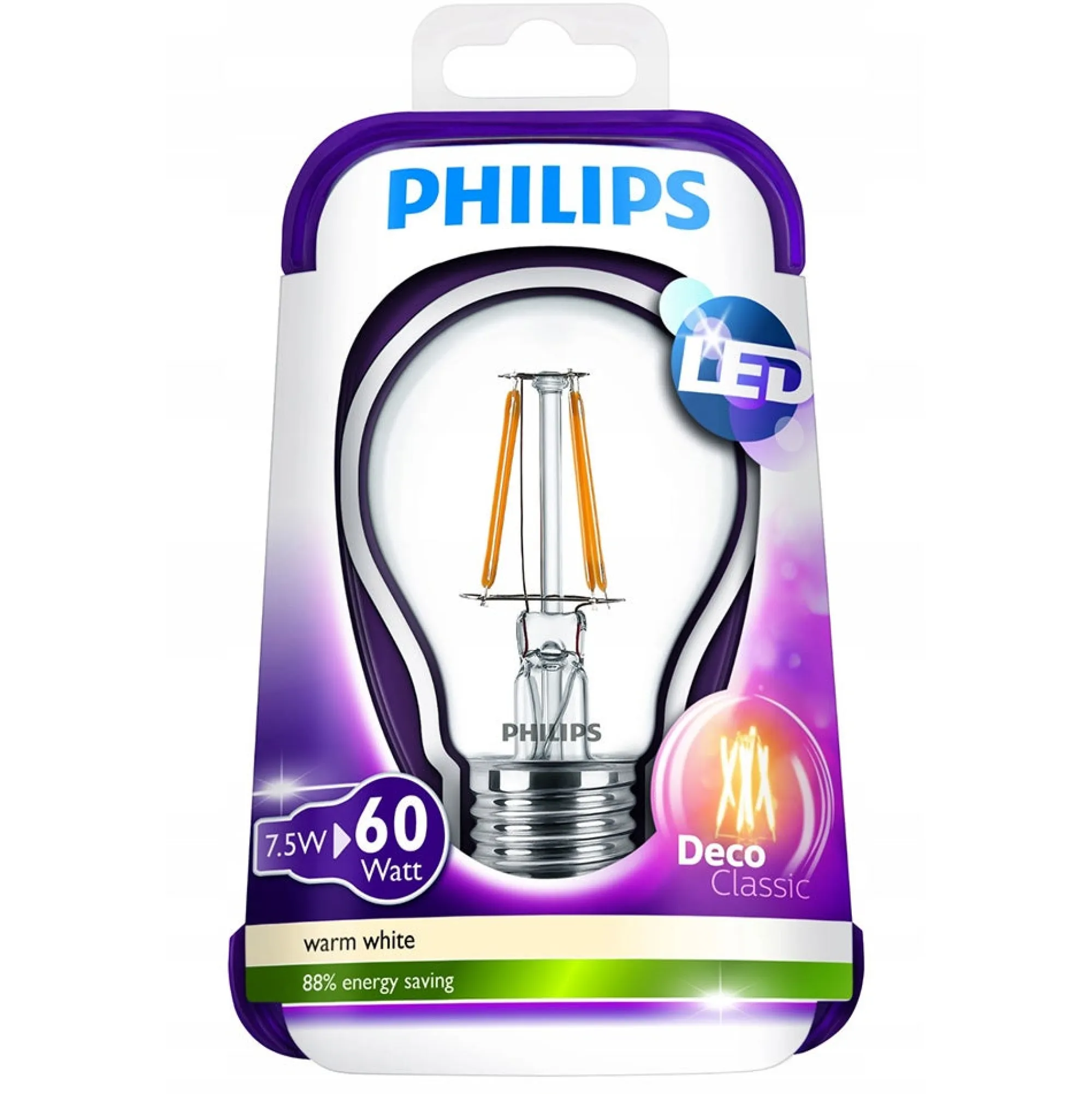 Philips Binnenverlichting<Lamp LED peer deco 60W E27