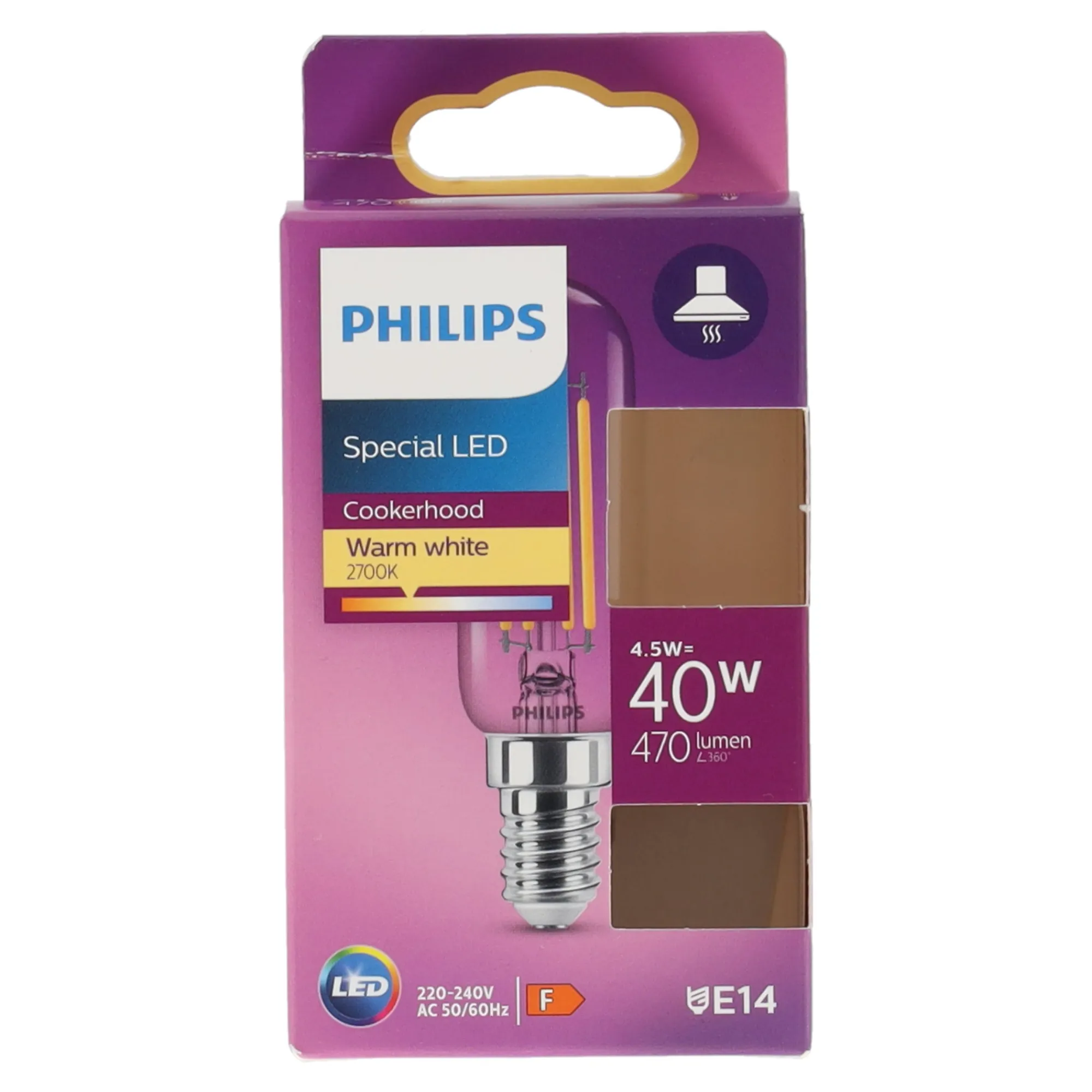 Philips Bouwlampen<Lamp LED T25 40W E14