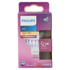 Philips Bouwlampen<Lamp LED 50W glas MR16 12V