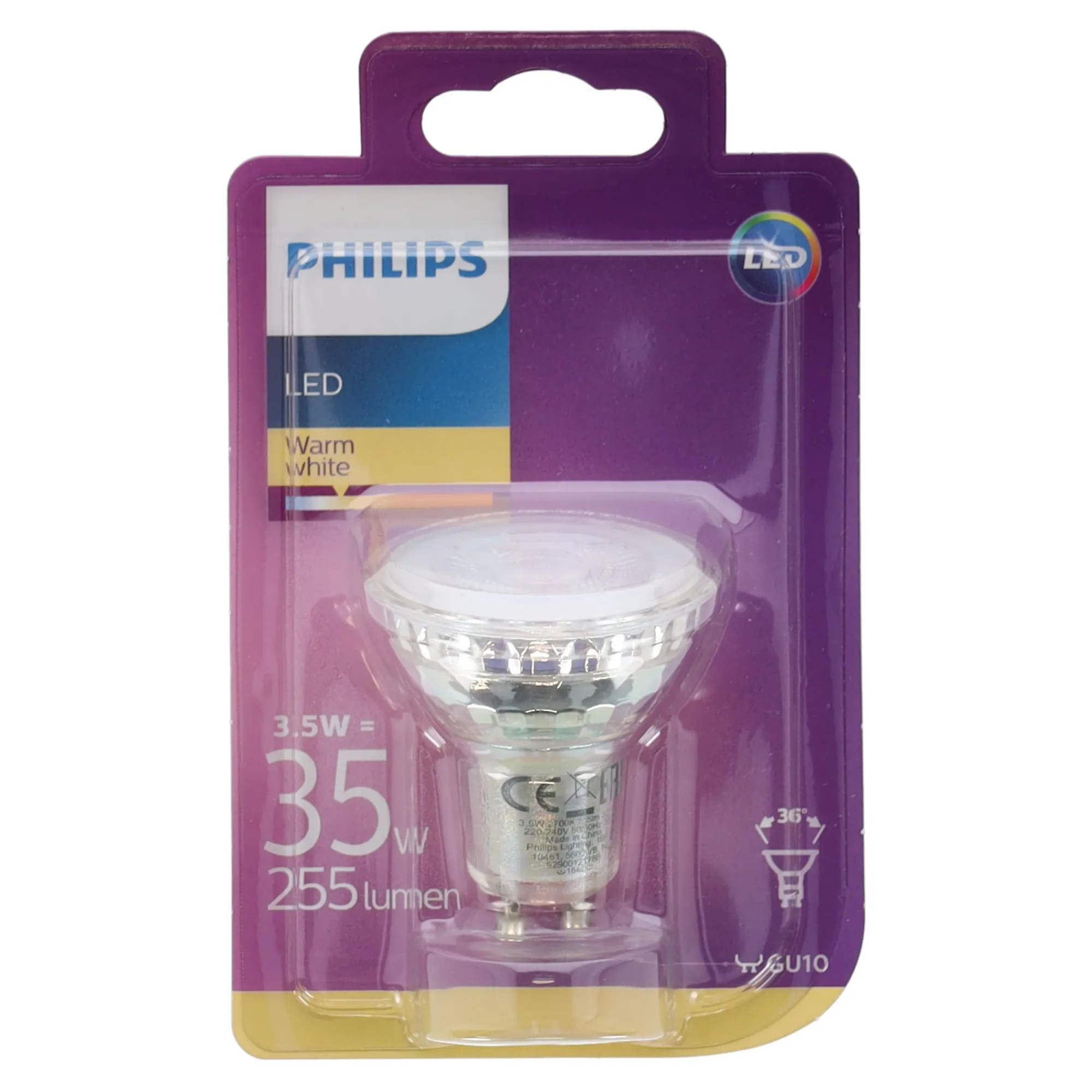 Philips Bouwlampen<Lamp LED 35W GU10