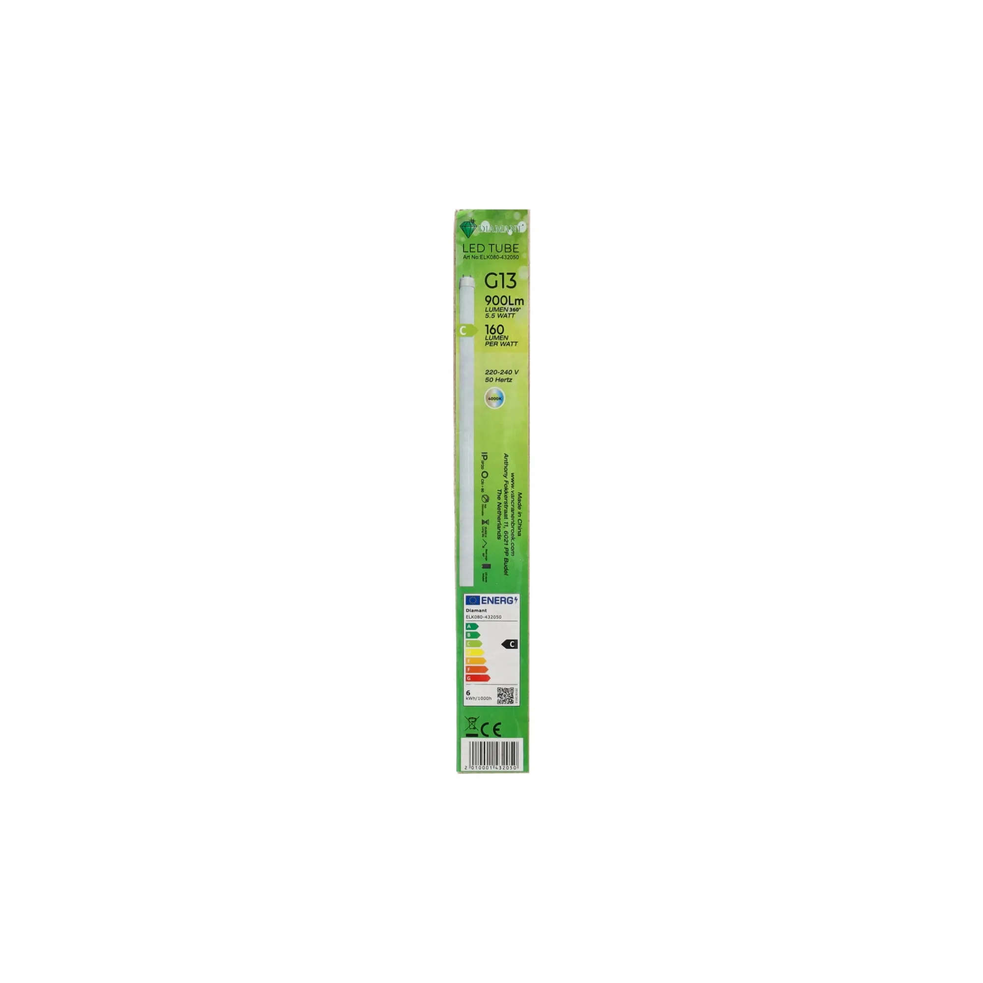 Diamant Binnenverlichting<Lamp T8 LED-C 5.5W