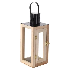 Mega Collections Woondecoratie<Lantaarn Lorenzo natural 44 cm