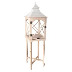 Woondecoratie<Lantaarn Montady op voet 160 cm
