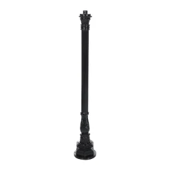 Diamant Buitenverlichting|Buitenverlichting<Lantaarnpaal Almere 141 cm Zwart