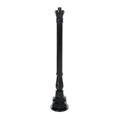 Diamant Buitenverlichting|Buitenverlichting<Lantaarnpaal Almere 122 cm Zwart