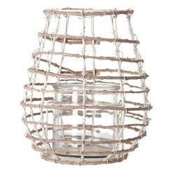 Woondecoratie<Lantaarn Zanzibar 22 cm