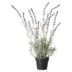 Decoris Kunstplanten En Kunstbloemen<Lavendel in pot, 3 assorti