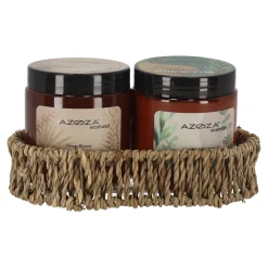 Azoza Badkameraccessoires<Lichaamverzorgingsset 2 stuks Eco Habit