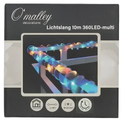 O'malley Kerstverlichting|Woondecoratie<Lichtslang 10 m 360LED multi