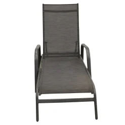 Bois le Duc Tuinstoelen<Ligbed Dardo antraciet