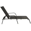 Bois le Duc Tuinstoelen<Ligbed Dardo zwart